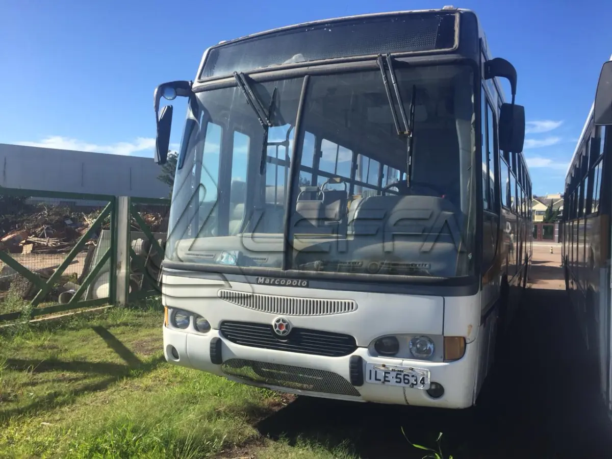 LOTE 007 - ÔNIBUS MB U OF 1721, placas ILE 5634, diesel, ano e modelo 2003