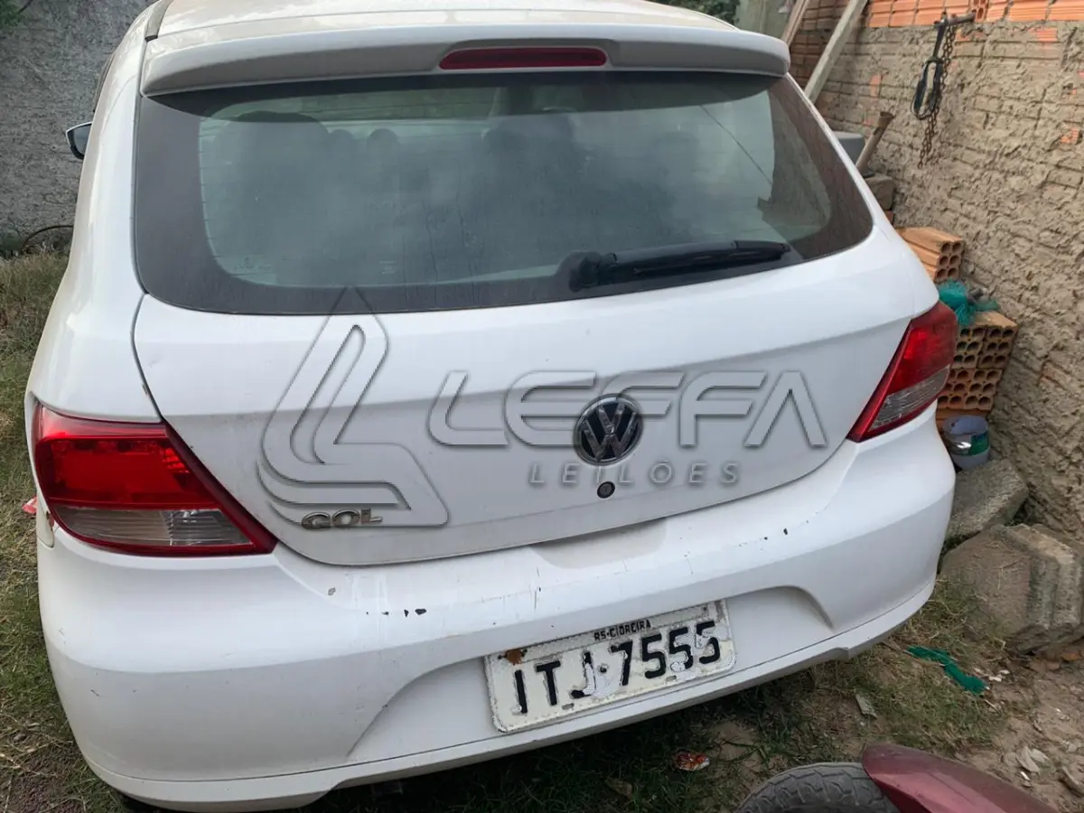 LOTE 014 - VEÍCULO VW/GOL 1.0, ano 2012 e modelo 2013