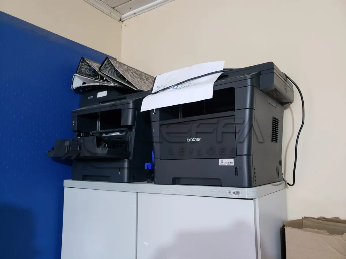 LOTE 008 - Equipamentos de Informática - CPUs, Nobreak, Estabilizador, impressoras, teclados, mouses, caixas de som, entre outros