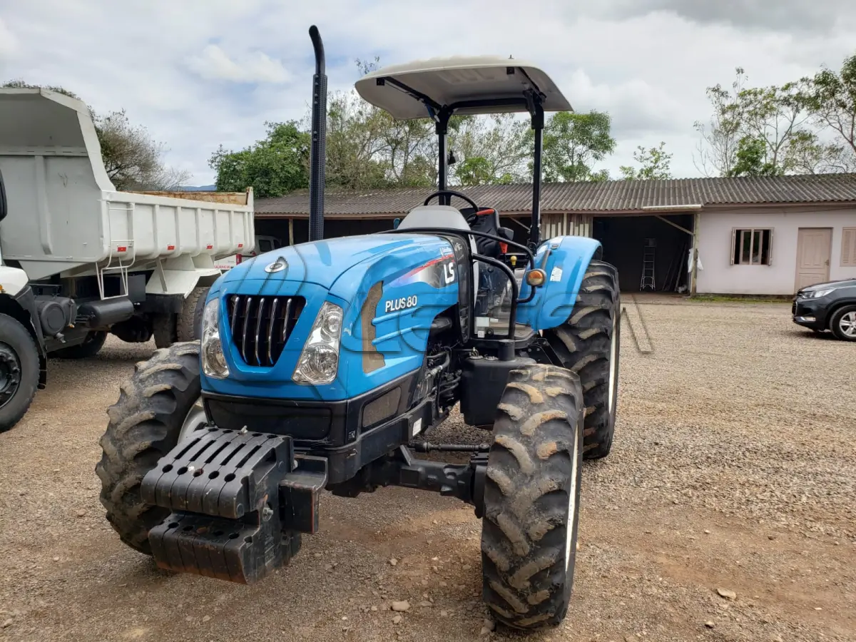 LOTE 007 - TRATOR AGRÍCULA, LS PLUS 80 ROPS, modela LPS 80R01, ano e modelo 2019