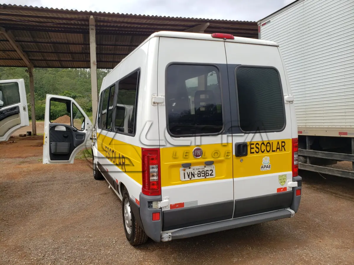 LOTE 004 - MICRO-ÔNIBUS FIAT DUCATO MC MIC, ano de fabricação/modelo 2014/2014