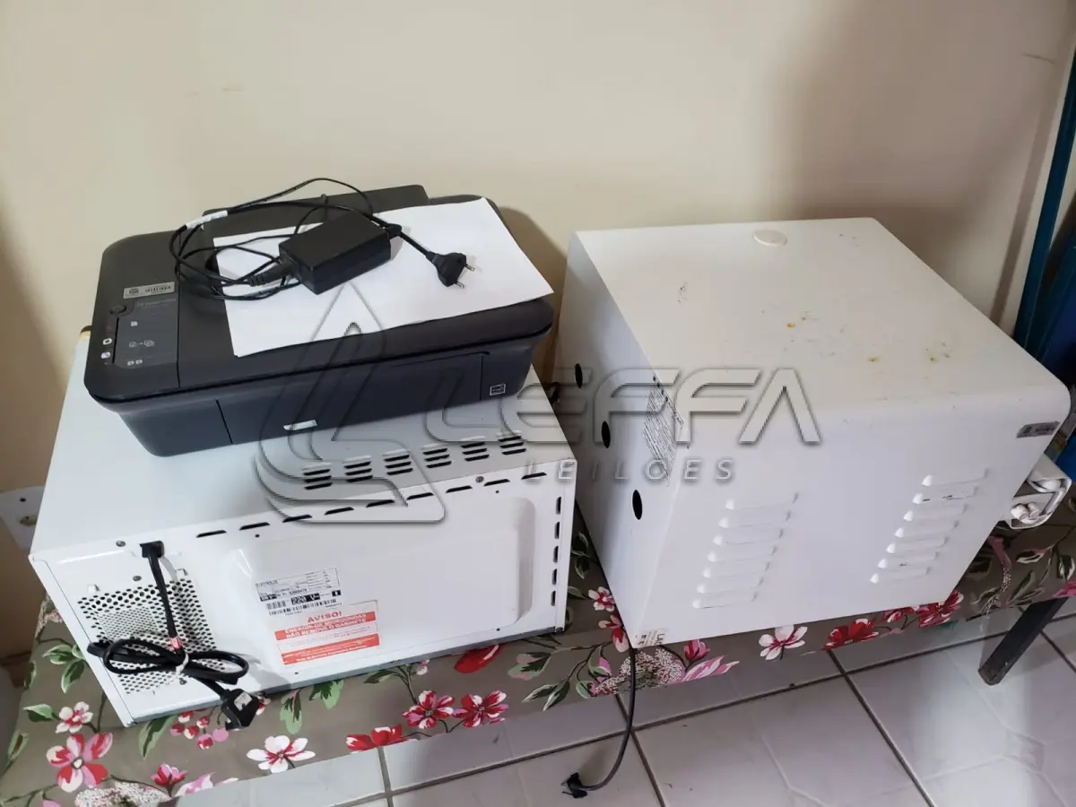 LOTE 008 - Equipamentos de Informática - CPUs, Nobreak, Estabilizador, impressoras, teclados, mouses, caixas de som, entre outros