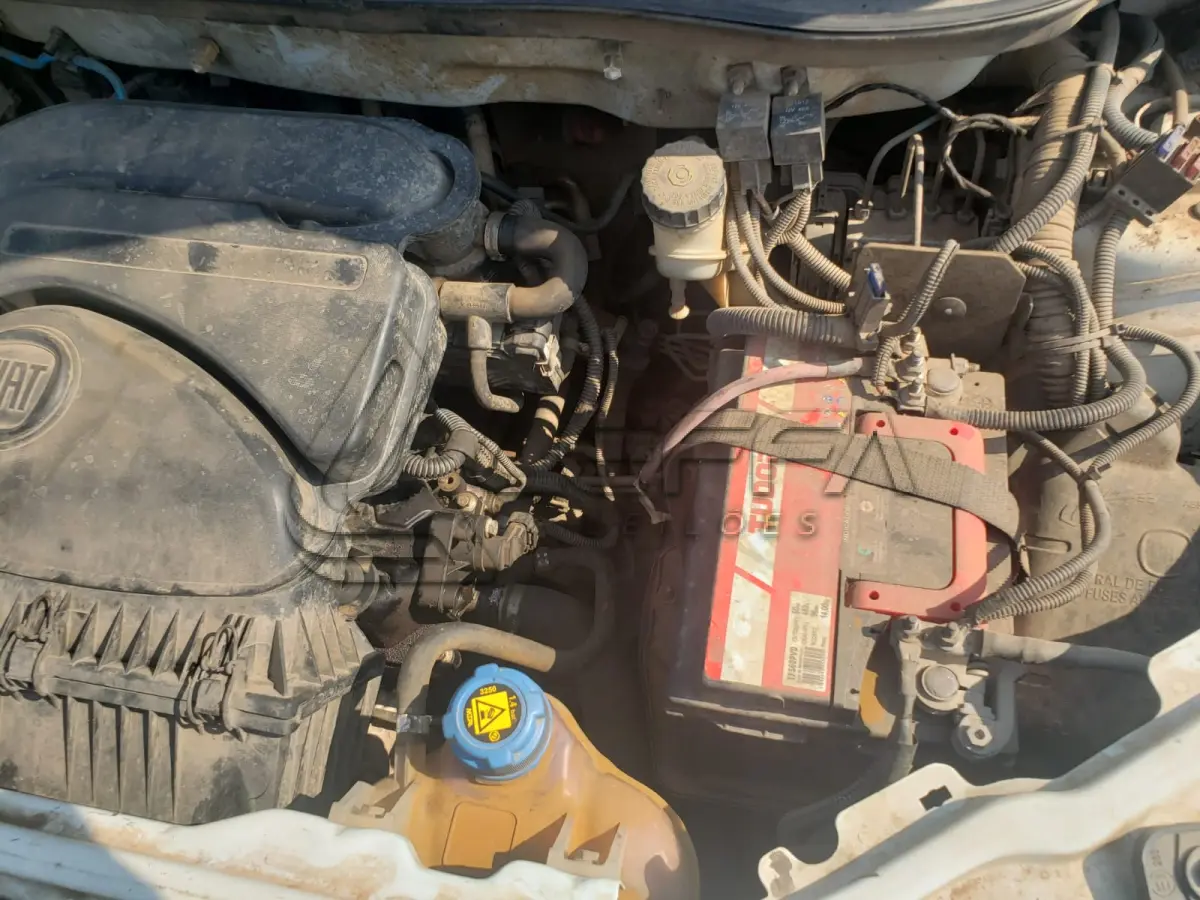 LOTE 003 - AMBULÂNCIA FIAT FIORINO, PLACA IYX-6746, ANO 2018, MODELO 2019