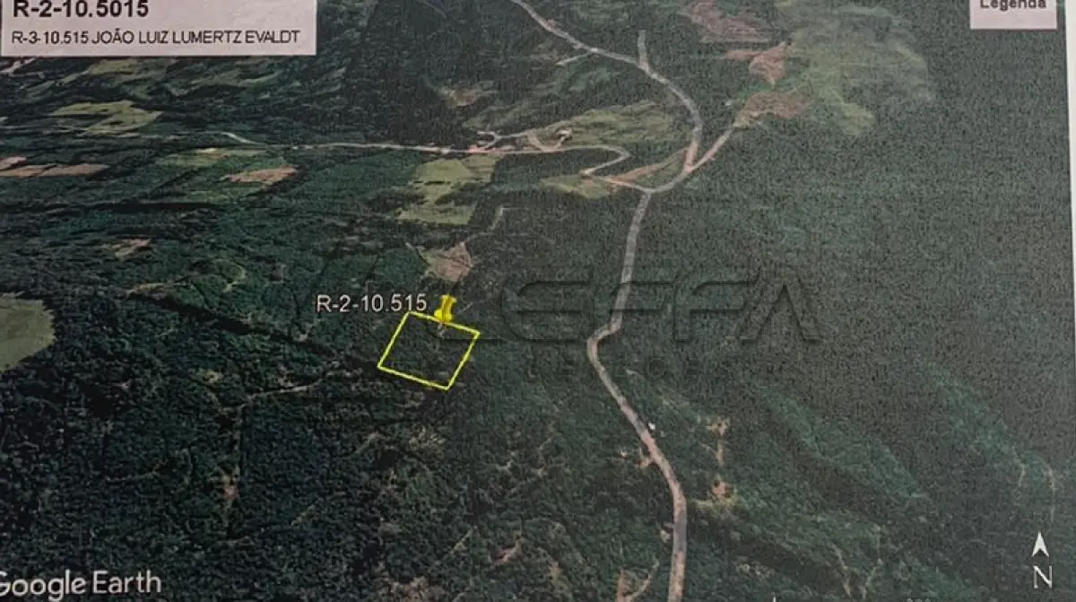 LOTE 005 - UMA ÁREA RURAL, FRAÇÃO IDEAL DE 2.109,00M², NO LUGAR DENOMINADO COSTÃO, MORRINHOS DO SUL/RS