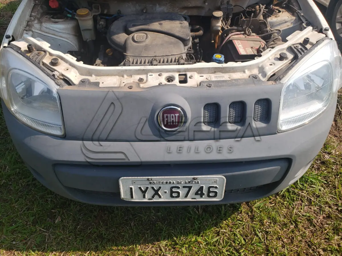 LOTE 003 - AMBULÂNCIA FIAT FIORINO, PLACA IYX-6746, ANO 2018, MODELO 2019