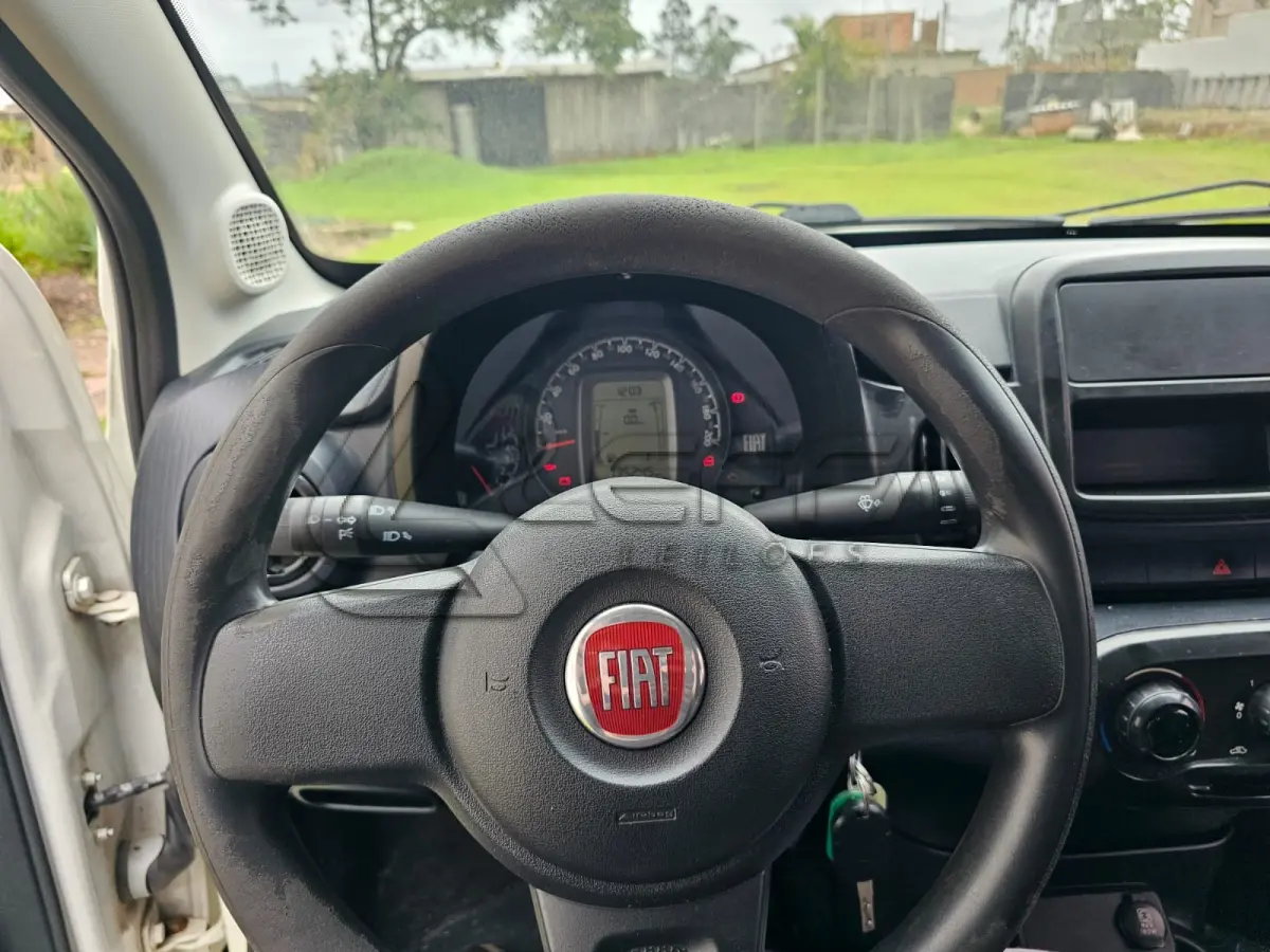 LOTE 002 - Um veículo automóvel FIAT/MOBI LIKE (Nacional) , corbranca, a álcool/gasolina, ano de fabricação e modelo 2019/2020, placa QTK9664