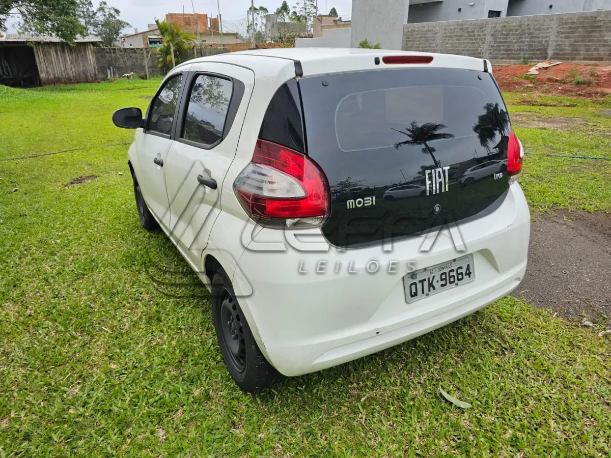 LOTE 002 - Um veículo automóvel FIAT/MOBI LIKE (Nacional) , corbranca, a álcool/gasolina, ano de fabricação e modelo 2019/2020, placa QTK9664
