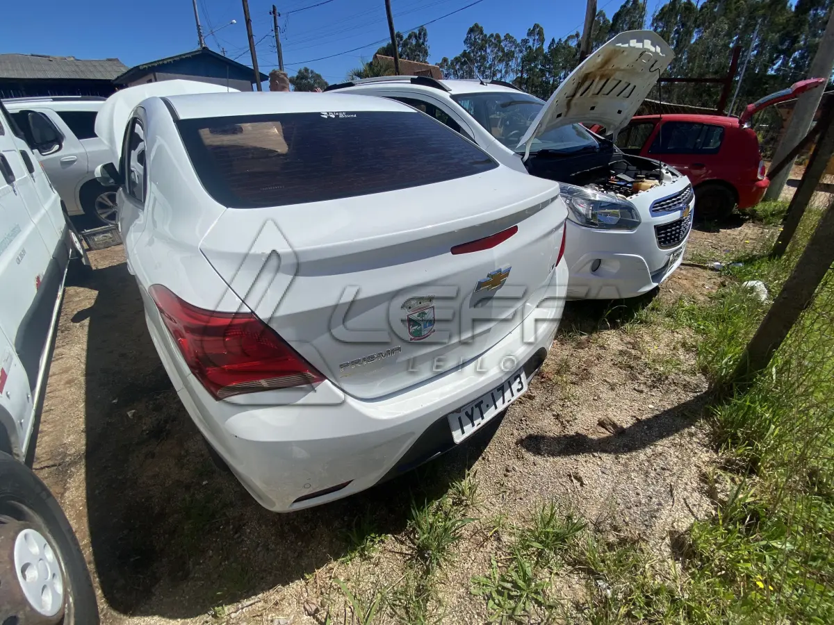 LOTE 007 - UM VEÍCULO CHEVROLET/PRISMA 1.4 MT LT, FLEX, PLACAS IYT-1713, ANO 2018, MODELO 2019