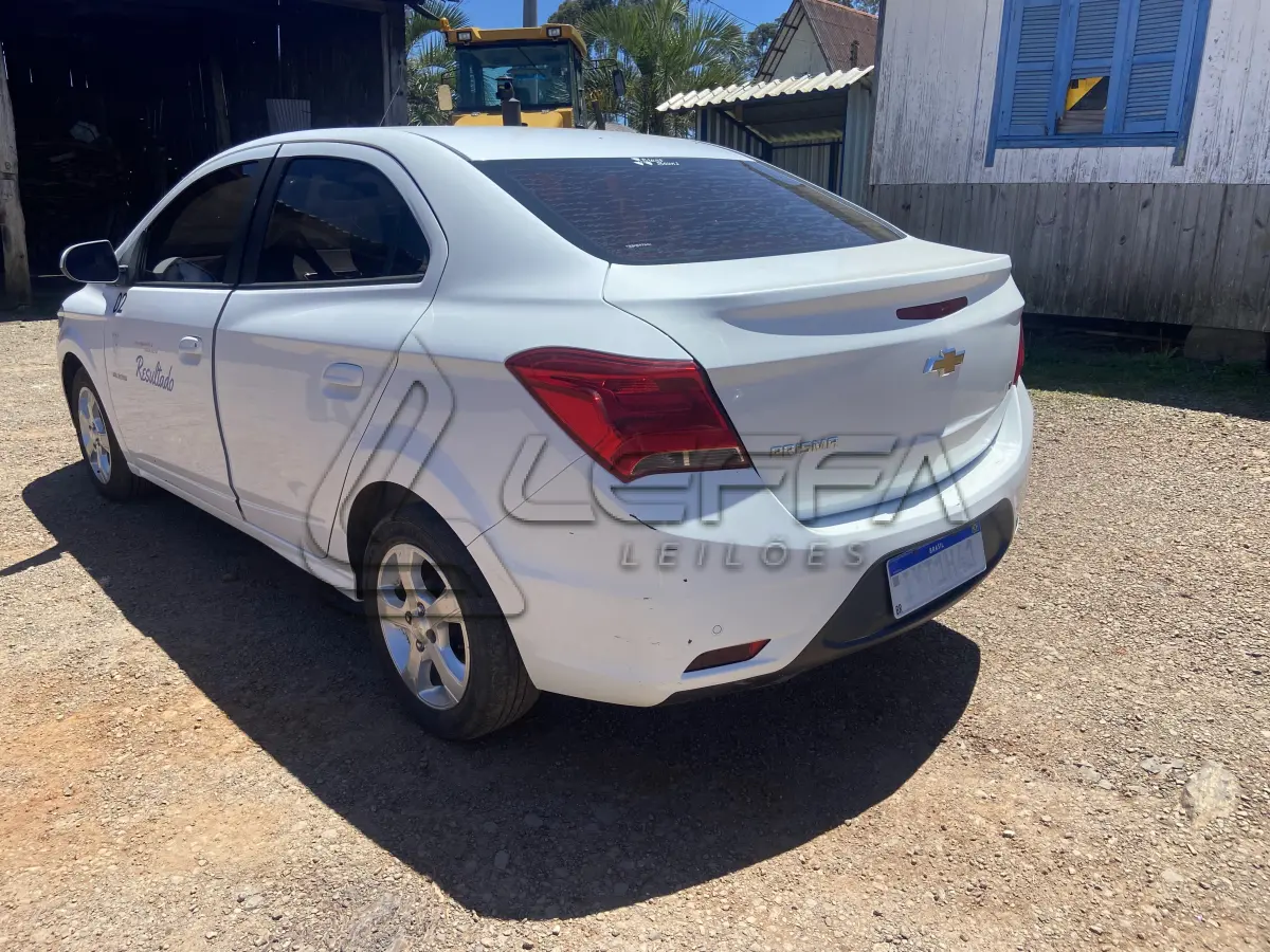 LOTE 019 - UM VEÍCULO CHEVROLET/PRISMA 1.4 MT LT, FLEX, PLACAS IYT1H41, ANO 2018, MODELO 2019