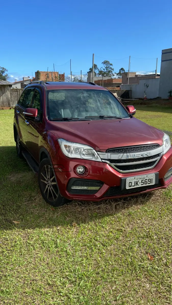 LOTE 001 - UM VEÍCULO I/LIFAN X60 CVT VIP, COR VERMELHA, PLACAS QJK5691, ANO/MODELO 2018/2018, RENAVAM 1144540175