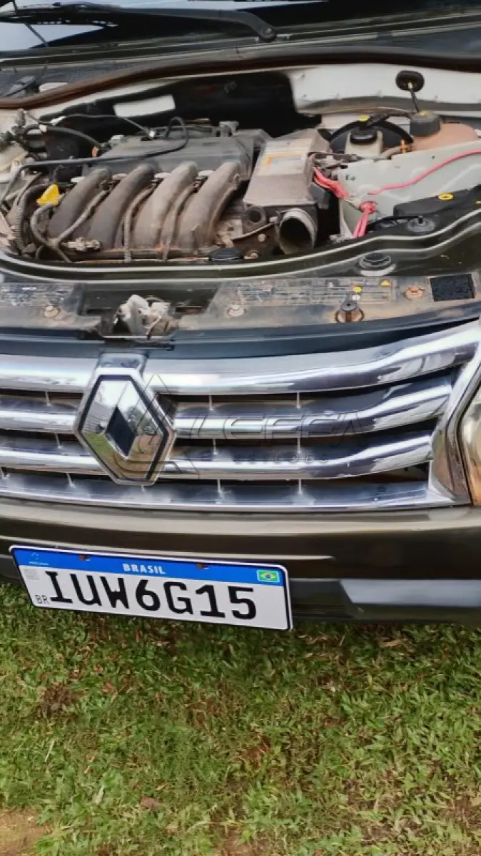 LOTE 001 - VEÍCULO RENAULT/DUSTER 1.6 E 4X2, PLACAS IUW-6G15, ANO 2013, MODELO 2014, COR VERDE, ÁLCOOL/GASOLINA, RENAVAM 586889973, CHASSI 93YHSR7P5EJ921727