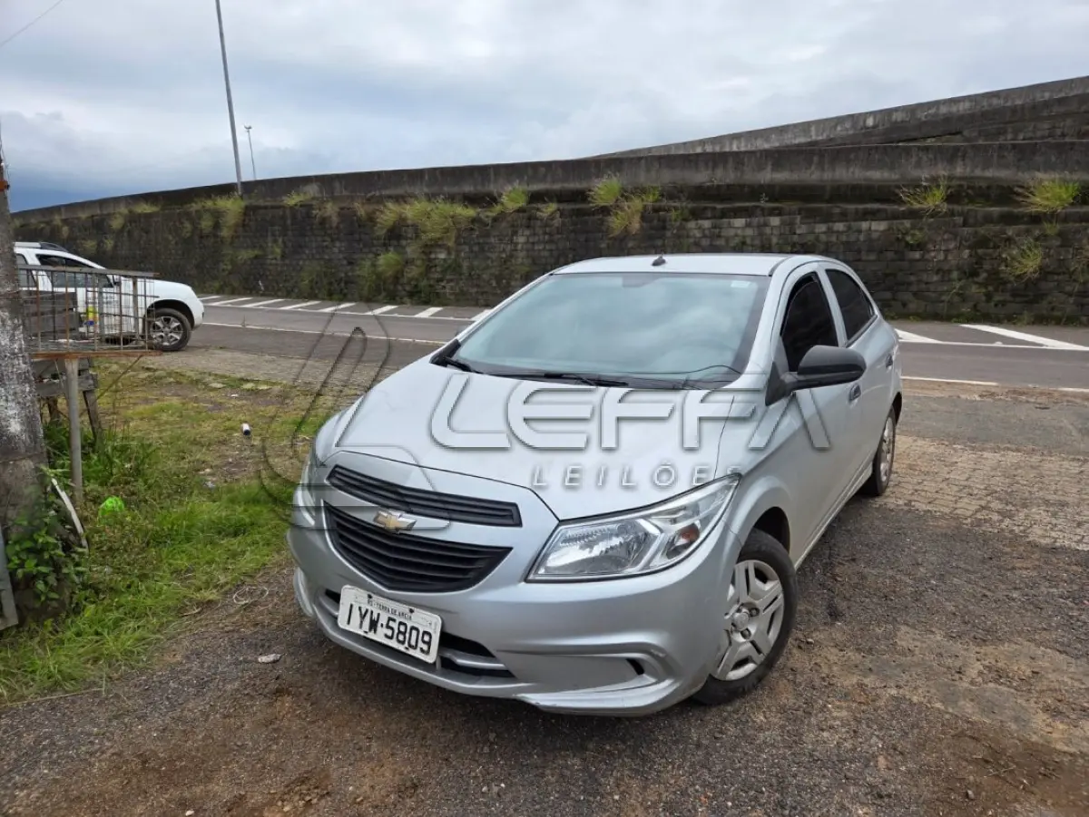 LOTE 002 - UM VEÍCULO GM ONIX 1.0 JOYE ANO E MODELO 2018,PLACAS IYW-5809