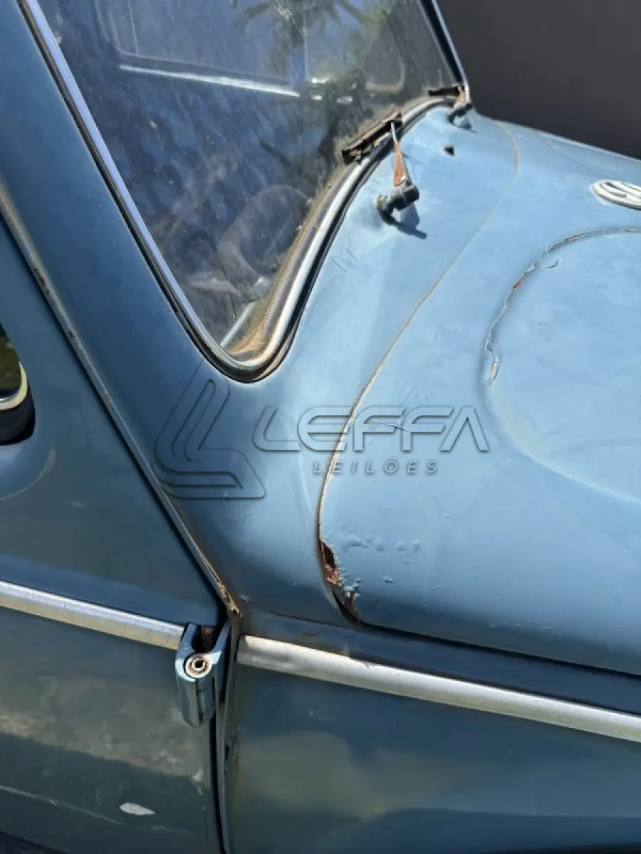 LOTE 001 - UM VEÍCULO VW/FUSCA 1300, COR AZUL, PLACAS IHX1A15, ANO/MODELO 1967/1967, RENAVAM  583866727