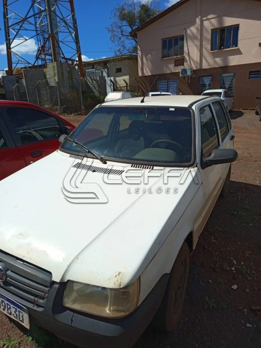 LOTE 006 - FIAT/UNO MILLE ECONOMY, ANO/MODELO: 2009/2009, 4 PORTAS