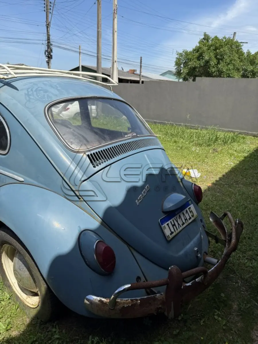 LOTE 001 - UM VEÍCULO VW/FUSCA 1300, COR AZUL, PLACAS IHX1A15, ANO/MODELO 1967/1967, RENAVAM  583866727