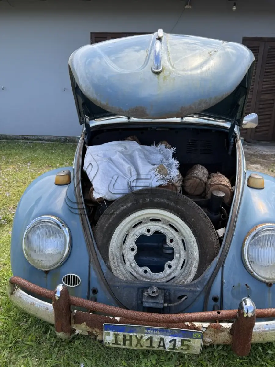 LOTE 001 - UM VEÍCULO VW/FUSCA 1300, COR AZUL, PLACAS IHX1A15, ANO/MODELO 1967/1967, RENAVAM  583866727
