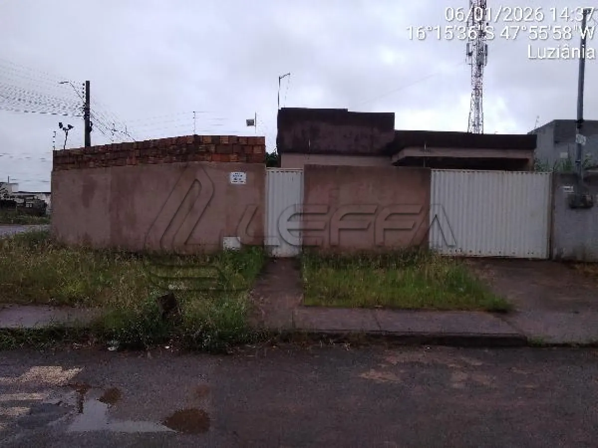 LOTE 071 - Casa / ESTADO: GO / CIDADE: LUZIANIA / 