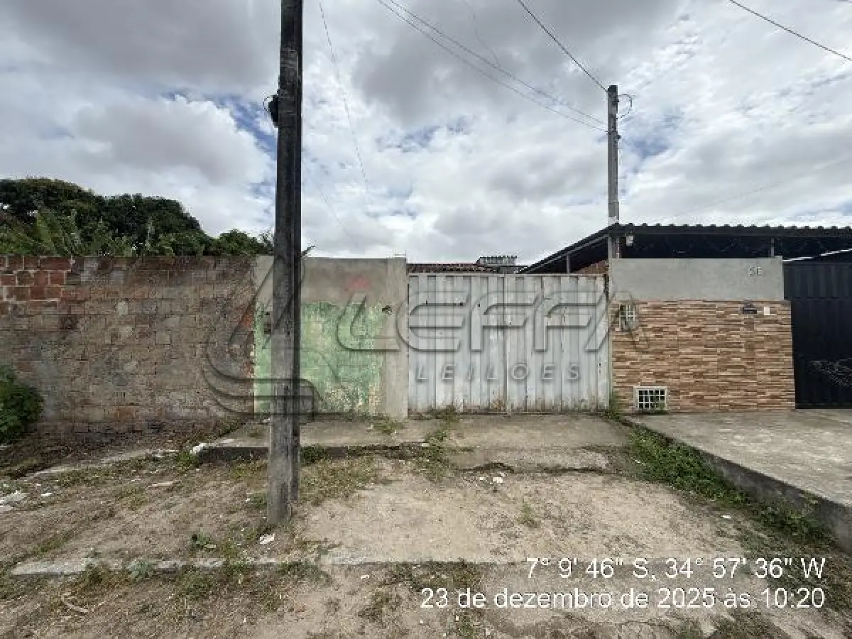LOTE 152 - Casa / ESTADO: PB / CIDADE: SANTA RITA / LOTEAMENTO EYTEL SANTIAGO