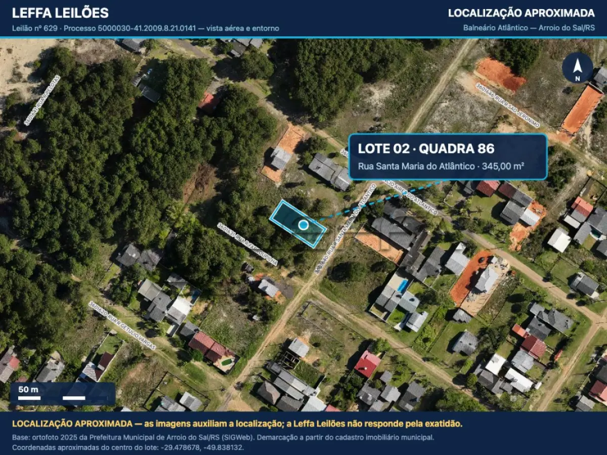 Um Terreno Urbano, Sem Benfeitorias, Situado no Lugar Denominado Balneário…