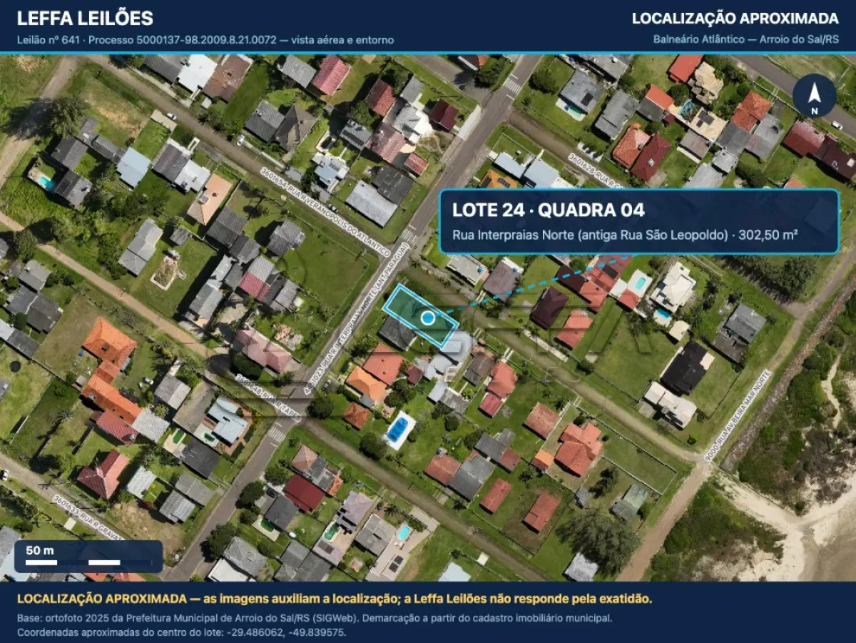 Um Terreno Urbano, Sem Benfeitorias, com Área de 302,50M², Situado no Lugar…