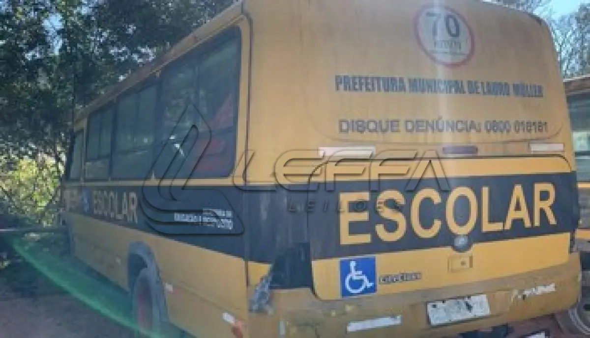 LOTE 008 - ÔNIBUS ESCOLAR IVECO CITYCLASS E 70C16