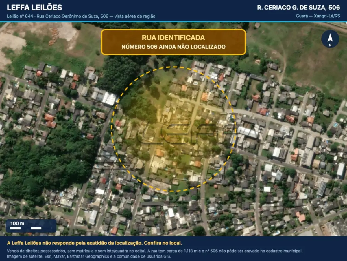 Direitos Possessórios de Um Terreno Urbano, com Benfeitorias, Situado na Rua…