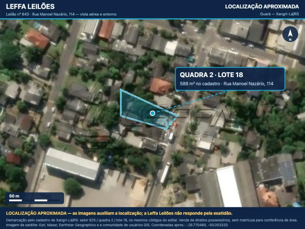 Direitos Possessórios de Um Terreno Urbano, com Benfeitorias, Situado na Rua…