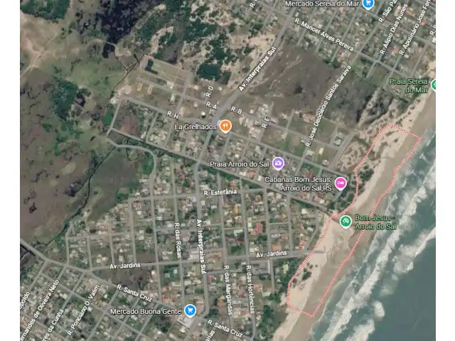 UM TERRENO (LOTE 09 DA QUADRA 20), MEDINDO 10m DE FRENTE E 30m DE FRENTE A FUNDOS, SEM BENFEITORIAS, SITUADO NO LUGAR DENOMINADO BALNEÁRIO BOM JESUS, NO MUNICÍPIO DE ARROIO DO SAL/RS