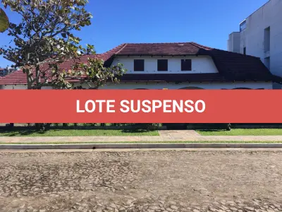 LOTE 001 - TERRENO URBANO COM BENFEITORIAS NA RUA SALDANHA GAMA EM TORRES/RS