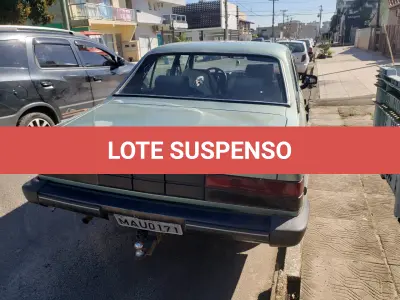 LOTE 011 - VEÍCULO GM/OPALA COMODORO SLE,  ANO/MODELO 1990