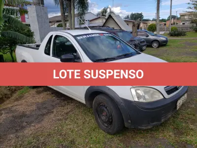 LOTE 001 - UM AUTOMÓVEL GM/MONTANA/CONQUEST, ANO E MODELO 2009/2010