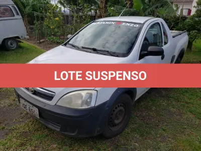 LOTE 001 - UM AUTOMÓVEL GM/MONTANA/CONQUEST, ANO E MODELO 2009/2010