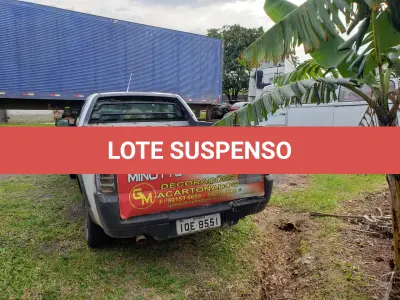 LOTE 001 - UM AUTOMÓVEL GM/MONTANA/CONQUEST, ANO E MODELO 2009/2010