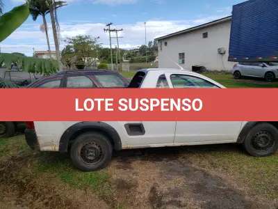 LOTE 001 - UM AUTOMÓVEL GM/MONTANA/CONQUEST, ANO E MODELO 2009/2010