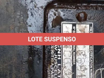 LOTE 001 - TRATOR MARCA NEW HOLLAND, MODELO TM 7020, ANO 2012