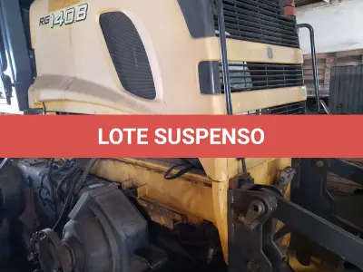 LOTE 008 - MOTONIVELADORA NEW HOLLAND, RG140B, diesel, ano e modelo 2009