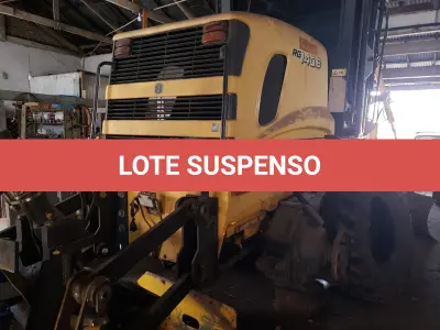 LOTE 008 - MOTONIVELADORA NEW HOLLAND, RG140B, diesel, ano e modelo 2009