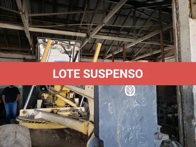 LOTE 008 - MOTONIVELADORA NEW HOLLAND, RG140B, diesel, ano e modelo 2009