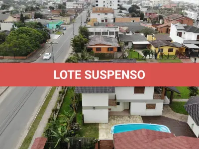 LOTE 001 - Dois Terrenos, Lote 01 e 02 da quadra C, com casa de alvenaria com dois pavimentos, na praia Verde Mar em Arroio do Sal/RS