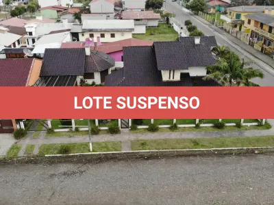 LOTE 001 - Dois Terrenos, Lote 01 e 02 da quadra C, com casa de alvenaria com dois pavimentos, na praia Verde Mar em Arroio do Sal/RS