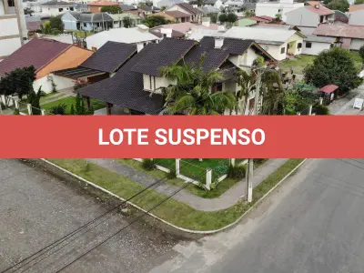 LOTE 001 - Dois Terrenos, Lote 01 e 02 da quadra C, com casa de alvenaria com dois pavimentos, na praia Verde Mar em Arroio do Sal/RS