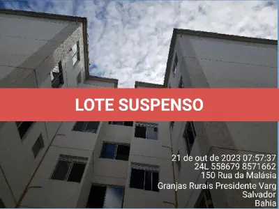 LOTE 020 - Apartamento / ESTADO: BA / CIDADE: SALVADOR / CASA BRANCA II