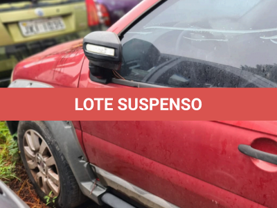 LOTE 001 - 01 (uma) Caminhonete marca/modelo: FIAT/STRADA ADVENTURE CD, Placas IVF-9631