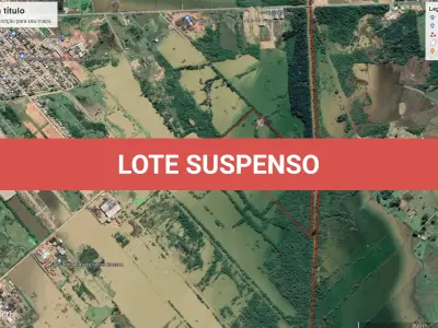 LOTE 001 - UM TERRENO RURAL, situado na margem direita do RIO URUSSANGA, no lugar SESMARIA ROCHADEL, distrito e município de MORRO DA FUMAÇA, desta comarca de URUSSANGA (SANTA CATARINA), (antigamente deste município), com a área de 160.000m2