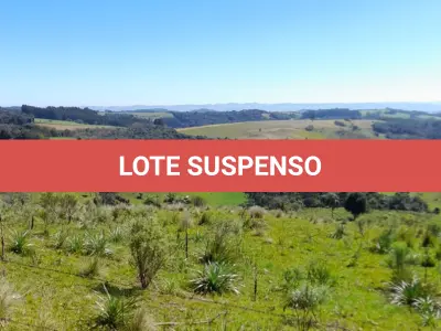 LOTE 003 - 02 Dois Terrenos Rurais, 1 (um) de 1.909.657,00 m² (190,96 hectares), 1 (um) de 544.500,00 m² (54,45 hectares), situado nos imóveis "Pocinhos", "Cerro Branco",  e "Leãozinho", na Fazenda São Pedro, no Distrito de Barra do Leão em Campos Novos SC