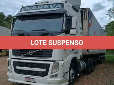 LOTE 002 - Um veículo caminhão trator marca VOLVO/FH 460 6X2T
