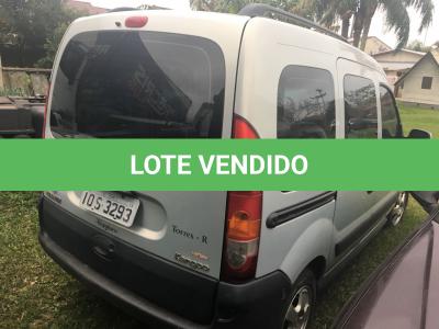 LOTE 003 - VEICULO RENAULT KANGOO, ANO 2008