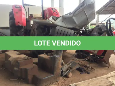 LOTE 009 - TRATOR MASSEY FERGUSSON (DESMONTADO)