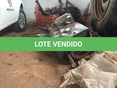 LOTE 009 - TRATOR MASSEY FERGUSSON (DESMONTADO)