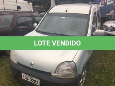 LOTE 003 - VEICULO RENAULT KANGOO, ANO 2008